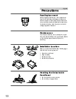 Предварительный просмотр 10 страницы Alpine TDA-7565R Owner'S Manual