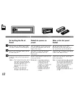 Предварительный просмотр 12 страницы Alpine TDA-7570R Owner'S Manual