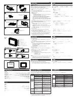 Предварительный просмотр 2 страницы Alpine TME-M006SE Owner'S Manual