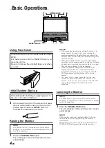 Предварительный просмотр 6 страницы Alpine TME-M790 Owner'S Manual