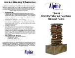 Alpine TT8002 Manual preview
