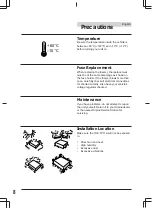 Предварительный просмотр 8 страницы Alpine TUE-T011A Owner'S Manual