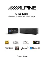 Preview for 1 page of Alpine UTX-M08 Product Manual