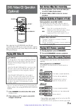 Предварительный просмотр 11 страницы Alpine VPA-B211E Owner'S Manual