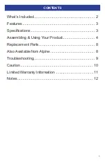 Preview for 3 page of Alpine WCT1002 Owner'S Manual