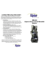 Alpine WIN258 Manual preview