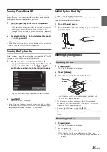 Предварительный просмотр 42 страницы Alpine X009 Quick Reference Manual