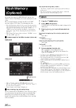 Предварительный просмотр 109 страницы Alpine X009 Quick Reference Manual