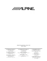 Предварительный просмотр 66 страницы Alpine X800D-ML Installation Manual