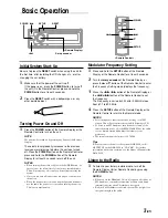 Предварительный просмотр 5 страницы Alpine XMA-T200RF Owner'S Manual