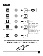 Preview for 23 page of Alpinestars A-Connect Quick Start Manual