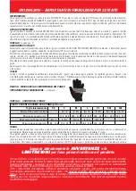 Preview for 8 page of Alpinestars CELER Important Information Manual