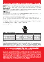 Preview for 14 page of Alpinestars CELER Important Information Manual