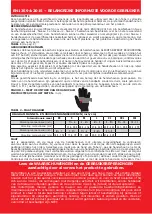 Preview for 22 page of Alpinestars CELER Important Information Manual