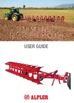 Alpler SEMI MOUNTED REVERSIBLE PLOUGH User Manual предпросмотр