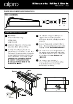 Preview for 1 page of alpro EB501-22 Quick Start Manual