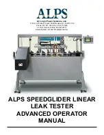 Alps Electric SPEEDGLIDER Operator'S Manual preview