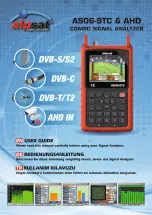 Alpsat AS06-STC & AHD User Manual preview