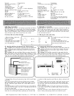 Preview for 2 page of alre b@home gate MGCBB-064.360 Quick Start Manual