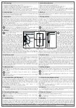 Предварительный просмотр 2 страницы alre b@home MBAFA-081.200 Operating Instructions