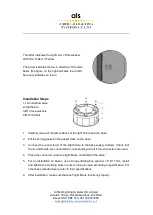 Preview for 14 page of ALS RB/IN-RW(L)-C Instruction Manual