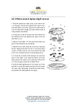 Preview for 20 page of ALS RB/IN-RW(L)-C Instruction Manual