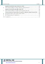 Предварительный просмотр 3 страницы ALS SEC2020 User Manual