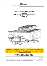 Alstom FKG1X Instruction Manual предпросмотр