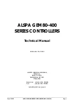 Preview for 4 page of Alstom GEM80-400 Series Technical Manual