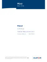 Alstom iSTAT M212 Manual preview