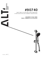 ALT 90740 Installation & Care Manual preview