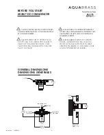 Preview for 4 page of ALT Aquabrass ThermOne 61234 Installation Manual