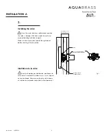 Preview for 6 page of ALT Aquabrass ThermOne 61234 Installation Manual