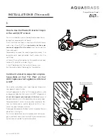 Preview for 7 page of ALT AquaBrass ThermOne 61264 Installation Manual