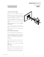 Preview for 10 page of ALT AquaBrass ThermOne 61264 Installation Manual