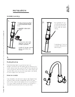 Предварительный просмотр 6 страницы ALT CANTINA 40777 Installation & Care Manual