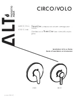 Preview for 1 page of ALT CIRCO 40231 Installation & Care Manual