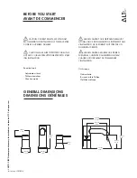 Preview for 4 page of ALT Circo 40771 Installation & Care Manual