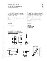 Preview for 4 page of ALT CIRCO 40772 Installation & Care Manual