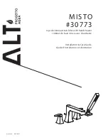 ALT MISTO 30773 Installation & Care Manual preview