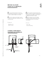 Preview for 4 page of ALT PRIMO 10775 Installation & Care Manual