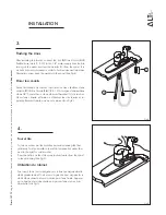 Preview for 6 page of ALT PRIMO 10775 Installation & Care Manual