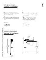 Preview for 4 page of ALT VIA DANTE 70720 Installation & Care Manual