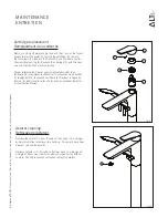 Preview for 8 page of ALT VIA DANTE 70787 Installation & Care Manual