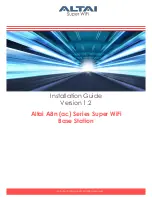 Altai Technologies A8-Ein (ac) Installation Manual предпросмотр