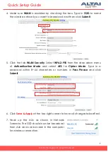 Preview for 9 page of ALTAI A2C Quick Setup Manual
