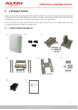 Preview for 8 page of ALTAI AX500 Series Installation Manual