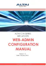 Preview for 1 page of ALTAI C1AN Configuration Manual