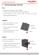 Preview for 15 page of ALTAI MIS200P Quick Setup Manual