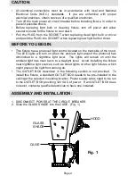 Предварительный просмотр 4 страницы Altair AL-2781 Instructions Manual